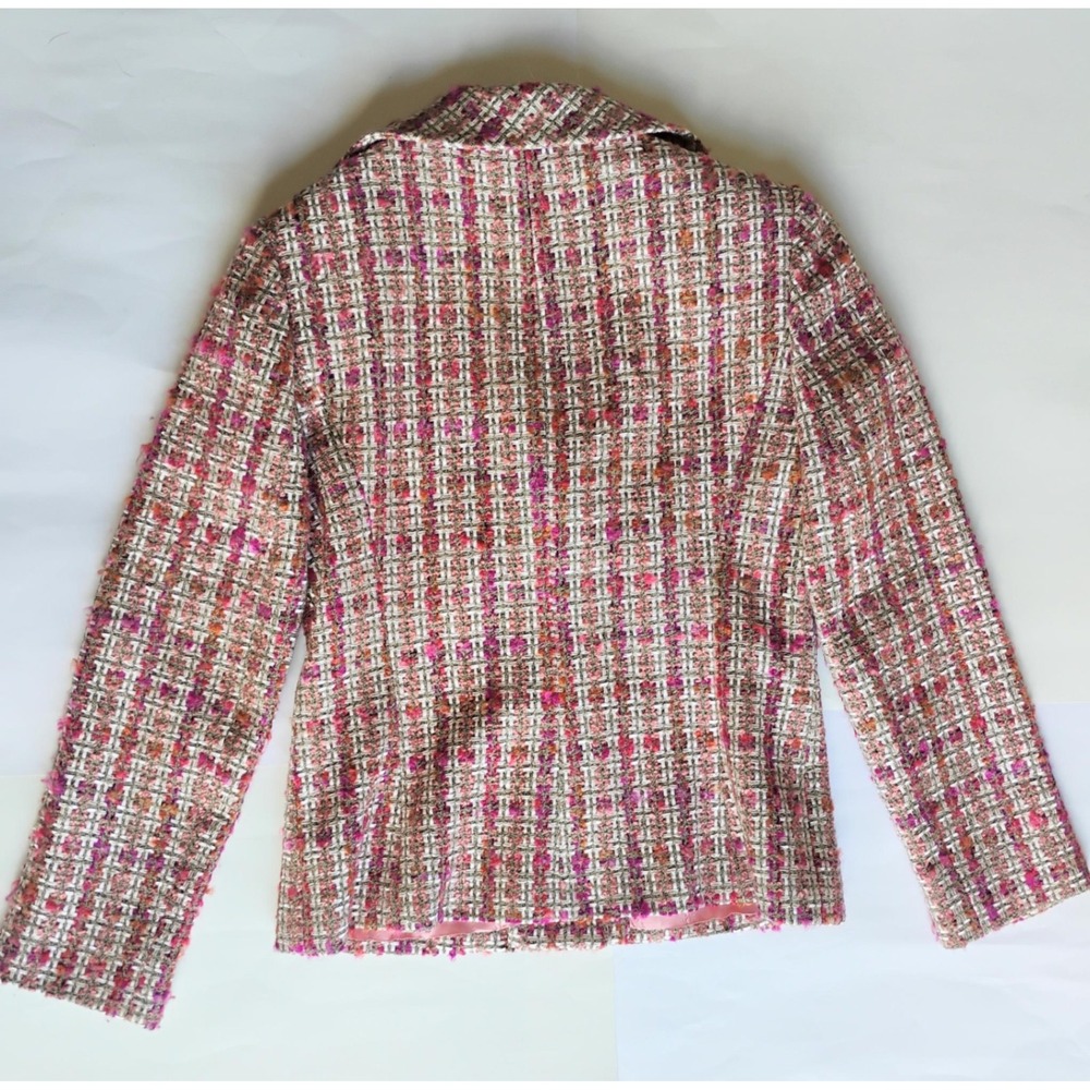 Talbots Pink Tweed Skirt Set - Picture 4 of 11